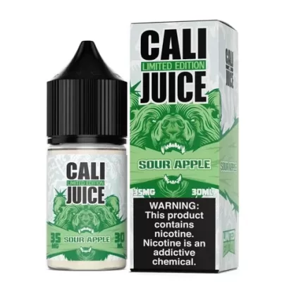 Cali Juice Sour Apple Salt 30ml E-Juice