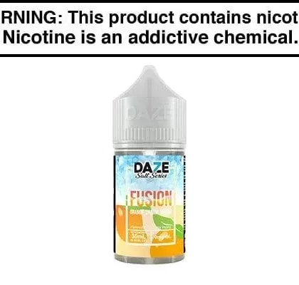 ORANGE CREAM MANGO ICED BY 7 DAZE FUSION SALT 15ML/30ML - Vape Product, Vape Product; Vape Product, Vape Product