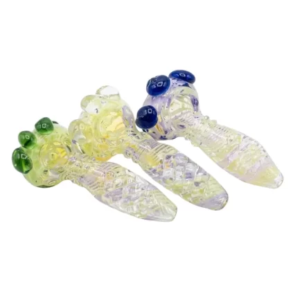 5″ Assorted Triple Drop Hand Pipe