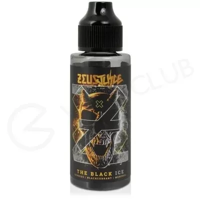 The Black Ice Shortfill E-Liquid by Zeus Juice 100ml