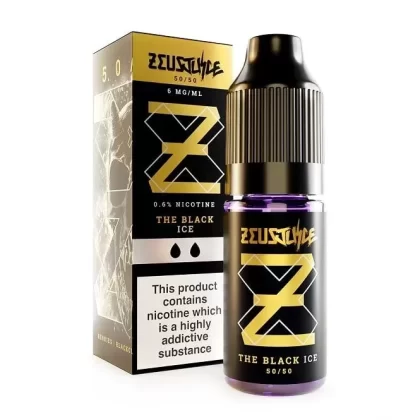 Zeus Juice The Black Ice E Liquid – 50/50 Series (10ml)