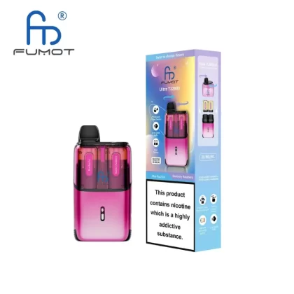 RandM Fumot T32000 Ultra Prefilled Pod Kit Blue Razz Ice / Blueberry Raspberry - Nicotine Strength#20mg (53BC53)