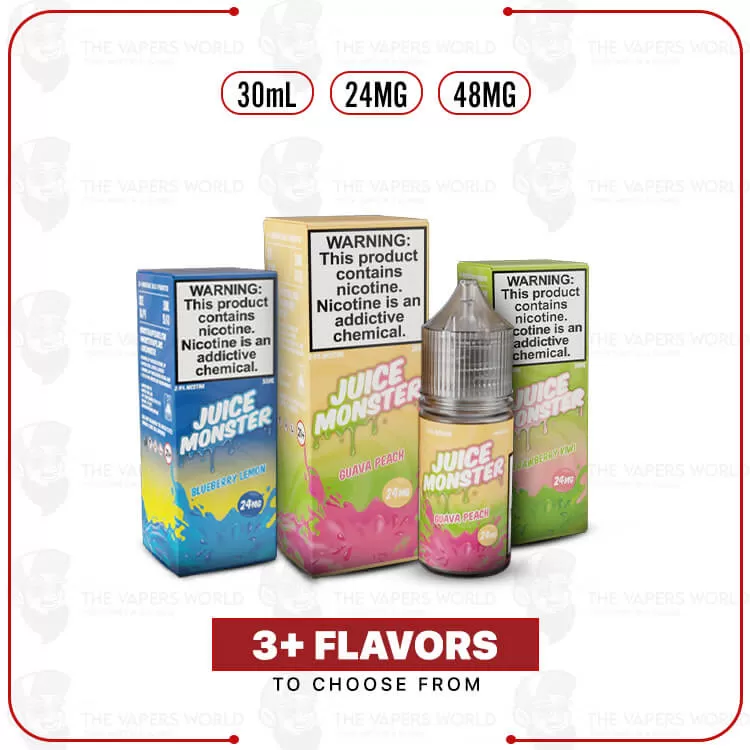 Juice Monster Salt 30ml E-Juice - Thevapersworld