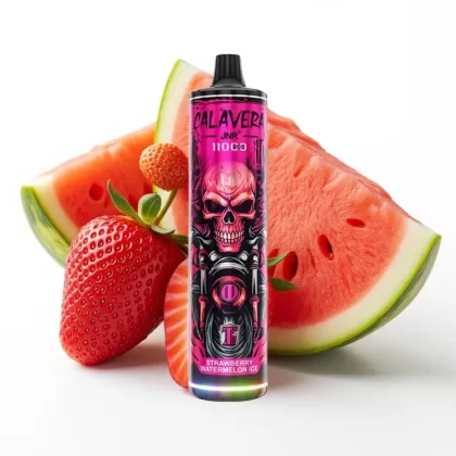 JNR Calavera 11000 Puffs Fresa Sandía Hielo Tipo-C 850mAh 21ml 1.0ohm