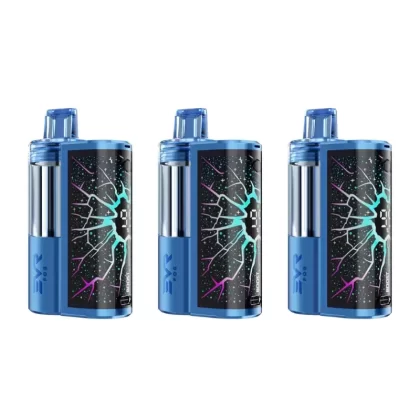 EVRFOG 100K Refillable Disposable Kit(5%,100000 Puffs) - Blue Razz Ice, Cherry Bomb