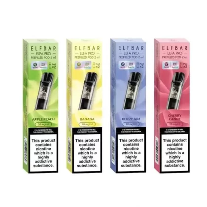 Elf Bar Elfa PRO Prefilled Vape Pods - Lemon Mint