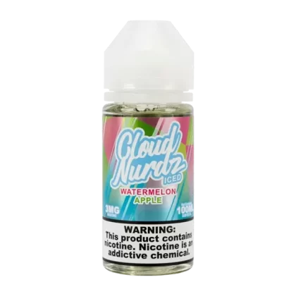 Iced Watermelon Apple Cloud Nurdz eJuice