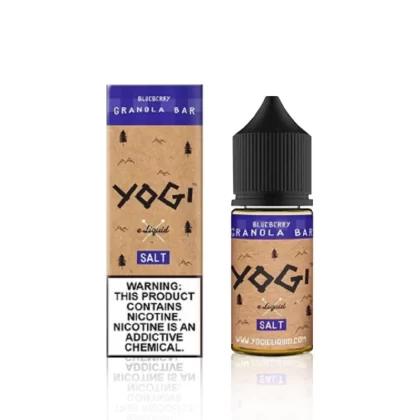Yogi Salt E-Liquid – Blueberry Granola Bar – 30ml