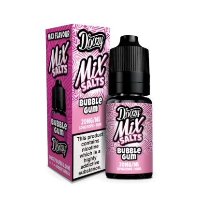 Bubblegum Seriously Salty – Doozy Nic Salts e Liquid 10ml – TPD - Vapestorm Co
