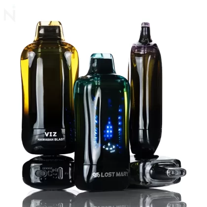 Lost Mary VIZ 55K 55,000 Puffs Disposable Vape - 16.7mL - Raspberry Dragon Lime