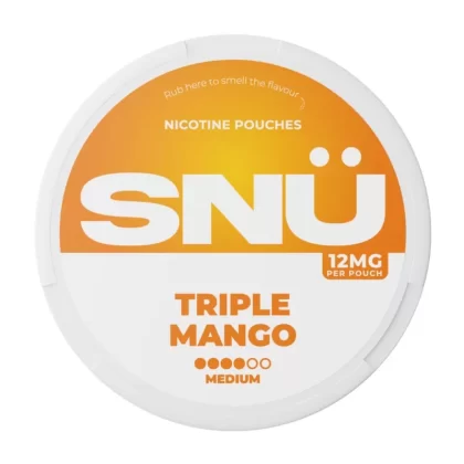Triple Mango Nicotine Pouches by SNU (20pk) - 9mg