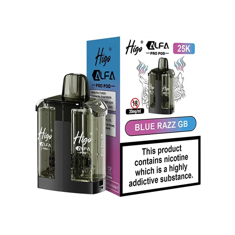 Higo Alfa Pro 25K Pods - Cherry Berry - Image 3