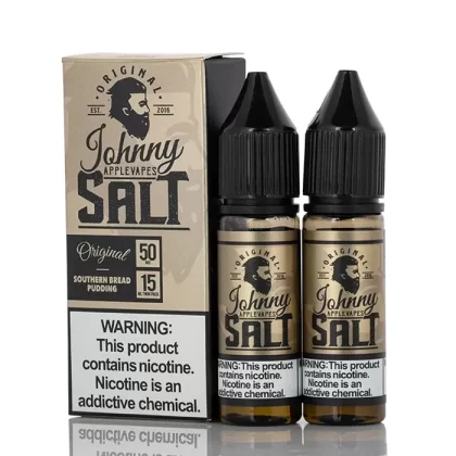 Southern Bread Pudding SALT – Johnny Applevapes – 30mL