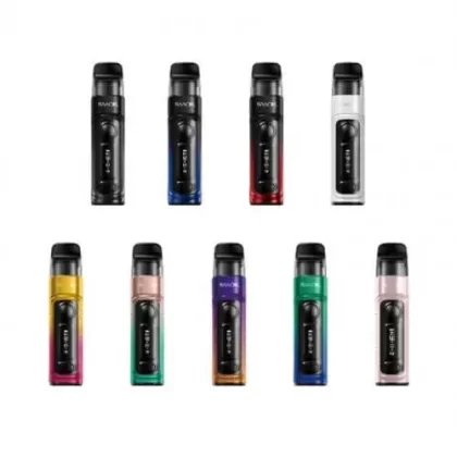 SMOK RPM C Pod Starter Kit - Color#Green Blue>Matte White>Pink Green>Pink Yellow>Purple Orange>Transparent Black>Transparent Blue>Transparent Red