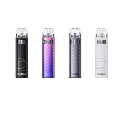 Uwell Dillon EM 25W Pod System Kit - Luxury Black Gold, Off White Micro Arc (B65214)