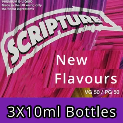 Black Mamba/ Blue & Black 50/50 by Scripture (12 x 10ml)