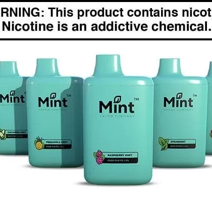 VAPETASIA MINT SERIES DISPOSABLE 6500 PUFFS - Vapejuice