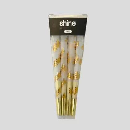 Shine White King Size 8 pack Cones
