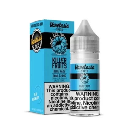 Vapetasia Killer Fruits Salt E-Liquid – Blue Razz 30ml