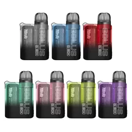 SMOK SOLUS G-Box 18W Pod System - Transparent, Transparent Blue (C2C30D)