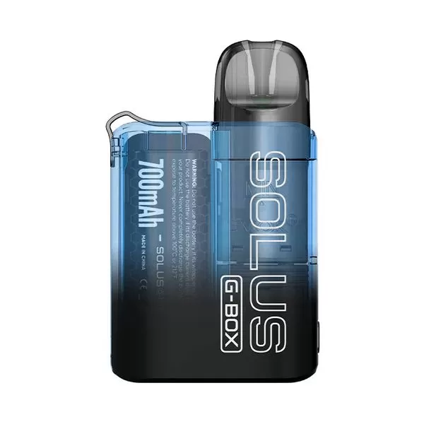 SMOK SOLUS G-Box 18W Pod System - Transparent, Transparent Blue (C2C30D) - Image 3