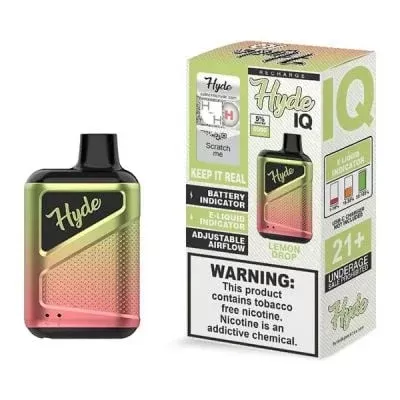 Pod Juice Hyde IQ Lemon Drop TFN 5000 Disposable Vape