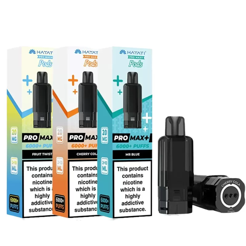 Hayati Pro Max 6000 Plus Prefilled POD ZERO NICOTINE - FRESH MINT