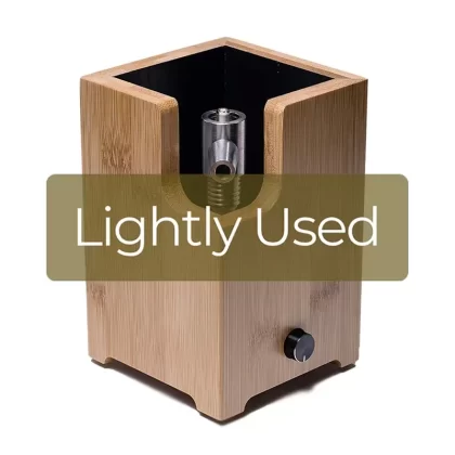 Lightly Used – Ditanium Vaporizer - Condition#Lightly Used>Lightly Used (Reboxed)>New open BoxBamboo Quartz>Black