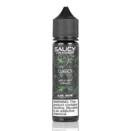 Apple Mint Tobacco – Saucy Classics – 60mL