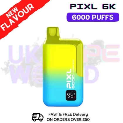 Rainbow Rush Pixl 6000 6K Puff Disposable Bar – Only £9.99