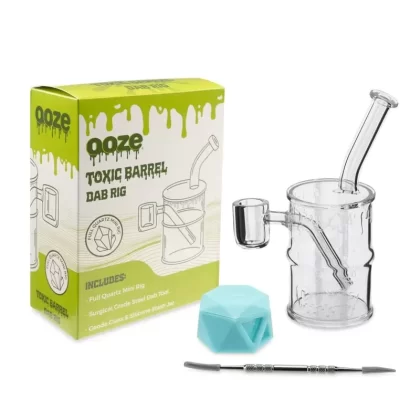 Ooze Quartz Mini Rig – Toxic Barrel - Vape Store
