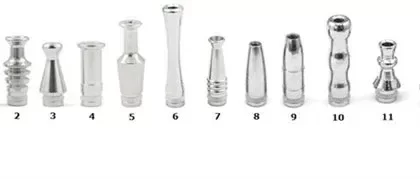 [CLEARANCE] Oversized Cannon Style Stainless Steel Drip Tips