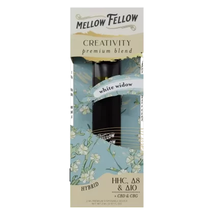 Mellow Fellow Creativity Blend 2ml Disposable Vape White Widow