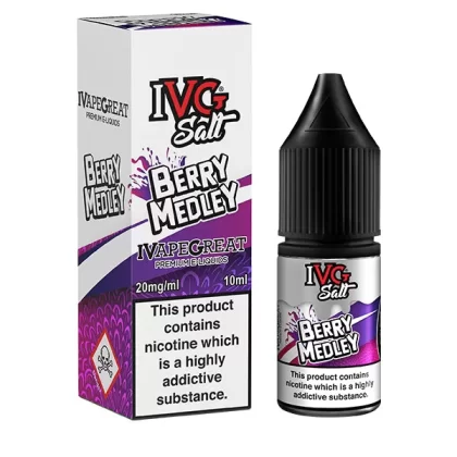 IVG Berry Medley Nic Salt E-Liquid - 20mg