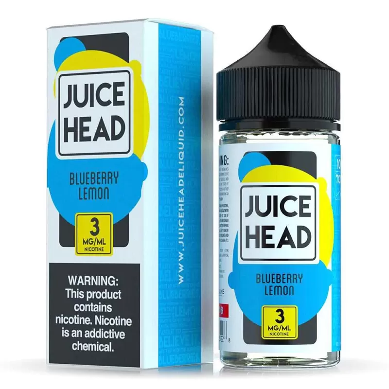 JUICE HEAD – BLUEBERRY LEMON 100ML - Vapebazaar Pk