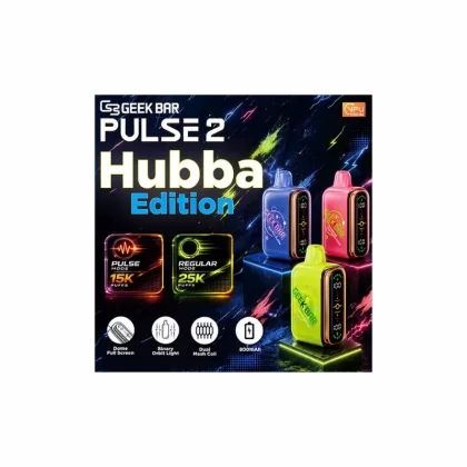 Geek Bar Pulse 2 25K Hubba Edition Dual Mesh Disposable Vape - Bangvapeaustralia