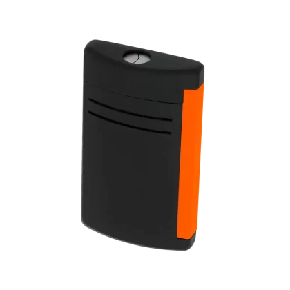 S.T. Dupont Lighter MaxiJet – Matte Black & Neon Orange