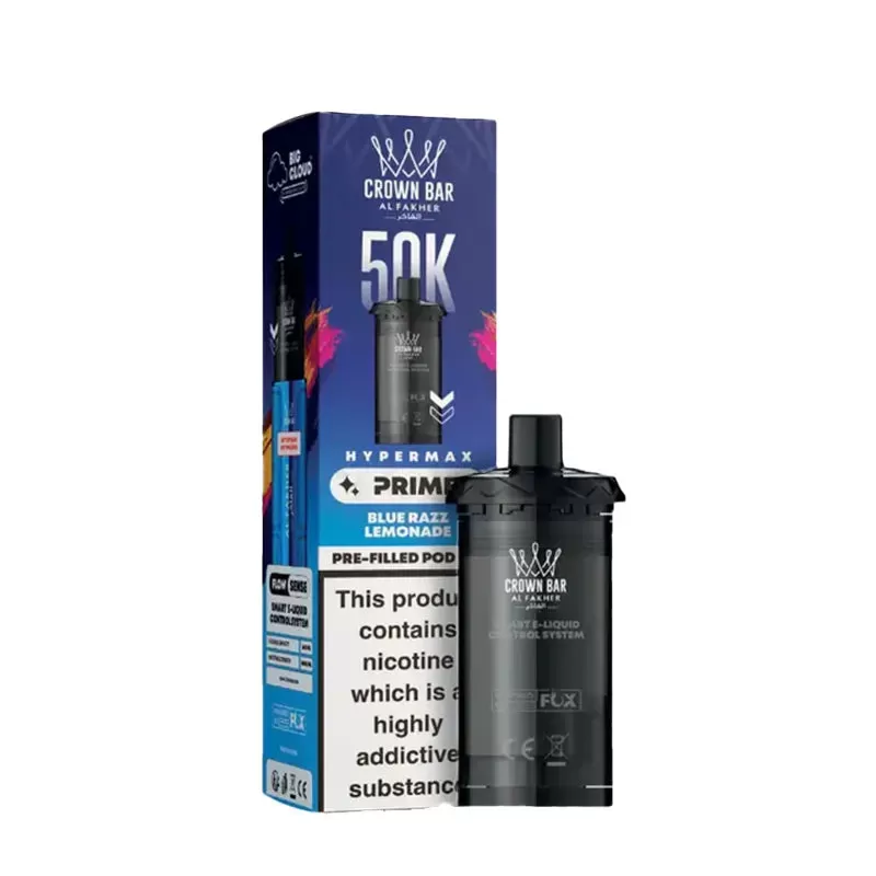 Al Fakher 50K Hypermax Prime Refill Pods - Ice Blue - Image 2