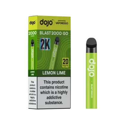 Vaporesso Dojo Blast 2000 Go Prefilled Pod KitLemon Lime