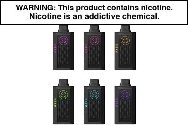RYSE DISPOSABLE VAPE – 12,000 PUFFS - Vapejuice