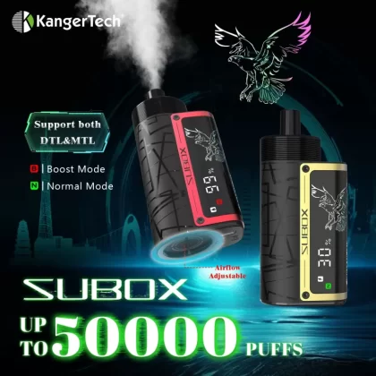 KangerTech SUBOX 50K Disposable KIT - 50,000 Puff - Miami Mint