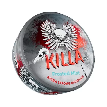 Frosted Mint Killa Nicotine Pouches 16.5mg – 5 Tubs