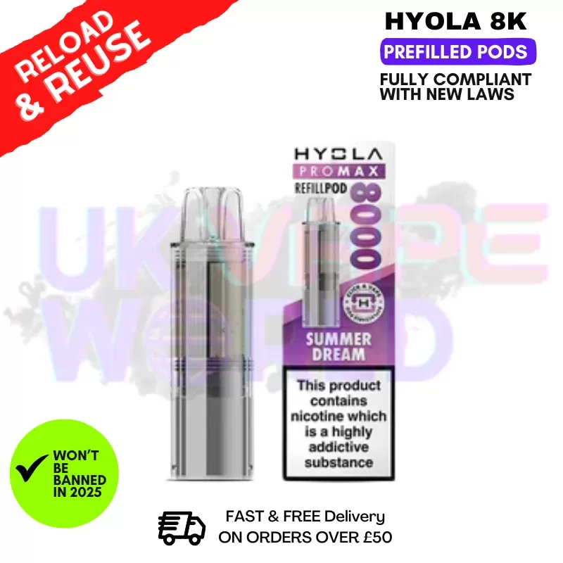 Summer Dream Hyola Pro Max 8000 Replacement Pod