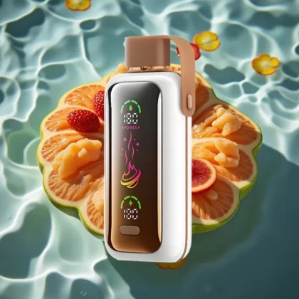 VOZOL Star 20000 Puffs Disposable Vape Dragon Strawnana – 2.2″ HD Mirror Screen, Dual Mesh, 650mAh Battery - Bangvapeaustralia