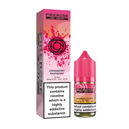 Elux Firerose Strawberry Raspberry Nic Salt E-Liquid - Vapestreams Co