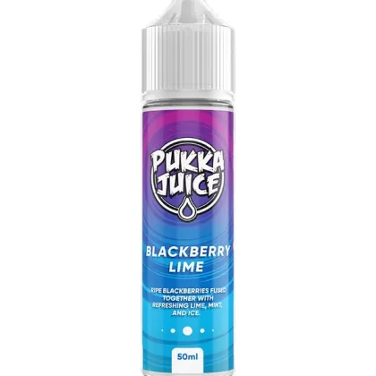 Pukka Juice Blackberry Lime E Liquid 60ml