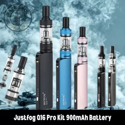 Justfog Q16 Pro Kit 900mAh Battery - Black (1BD045)
