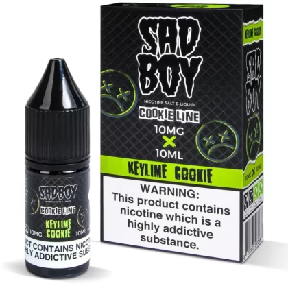 Sadboy Key Lime Cookie Nic Salt Vape Juice - 10 Pack - 20mg