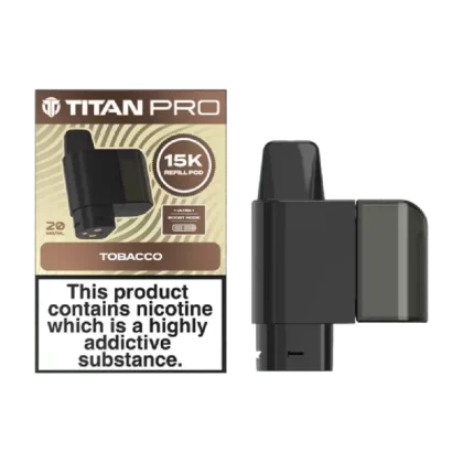 Titan Pro 15K Prefilled Pod Tobacco