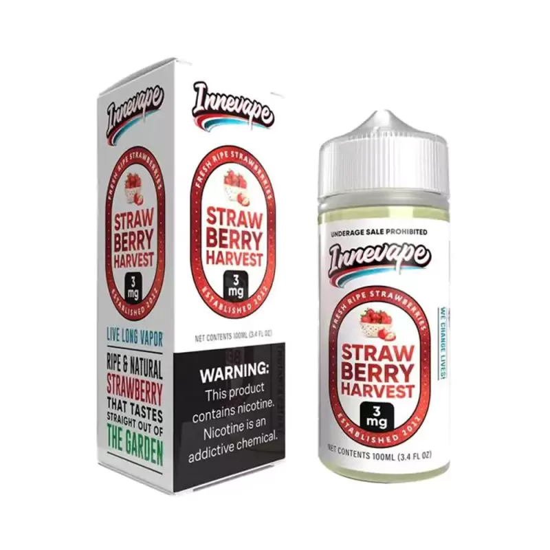 Innevape - Strawberry Harvest - 100ML E-Liquid - Image 3